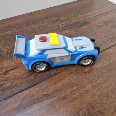 Tonka Police Toy Car Blue with Spoiler and Decals - product image 1