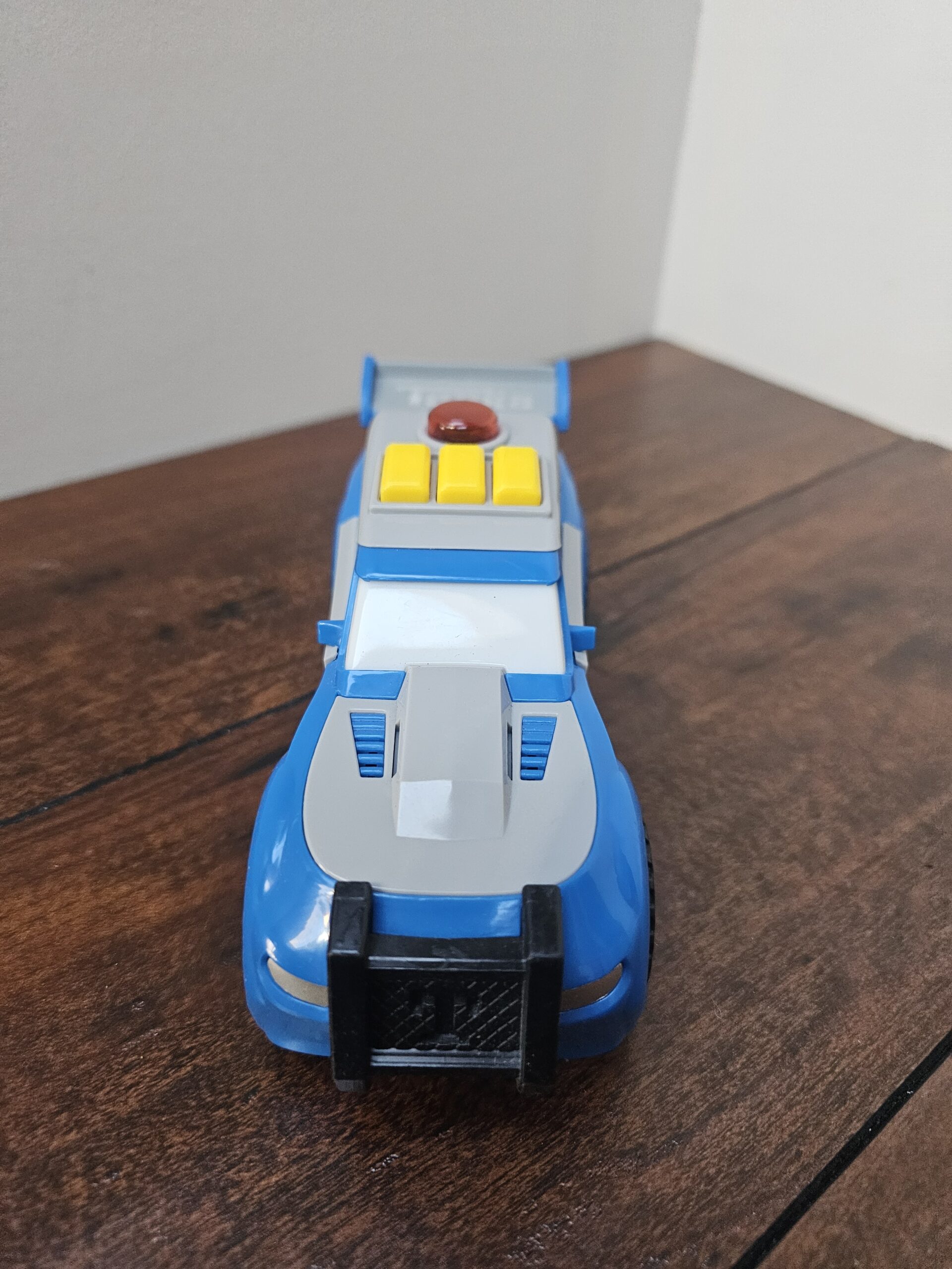 Tonka Police Toy Car Blue with Spoiler and Decals - product image 2