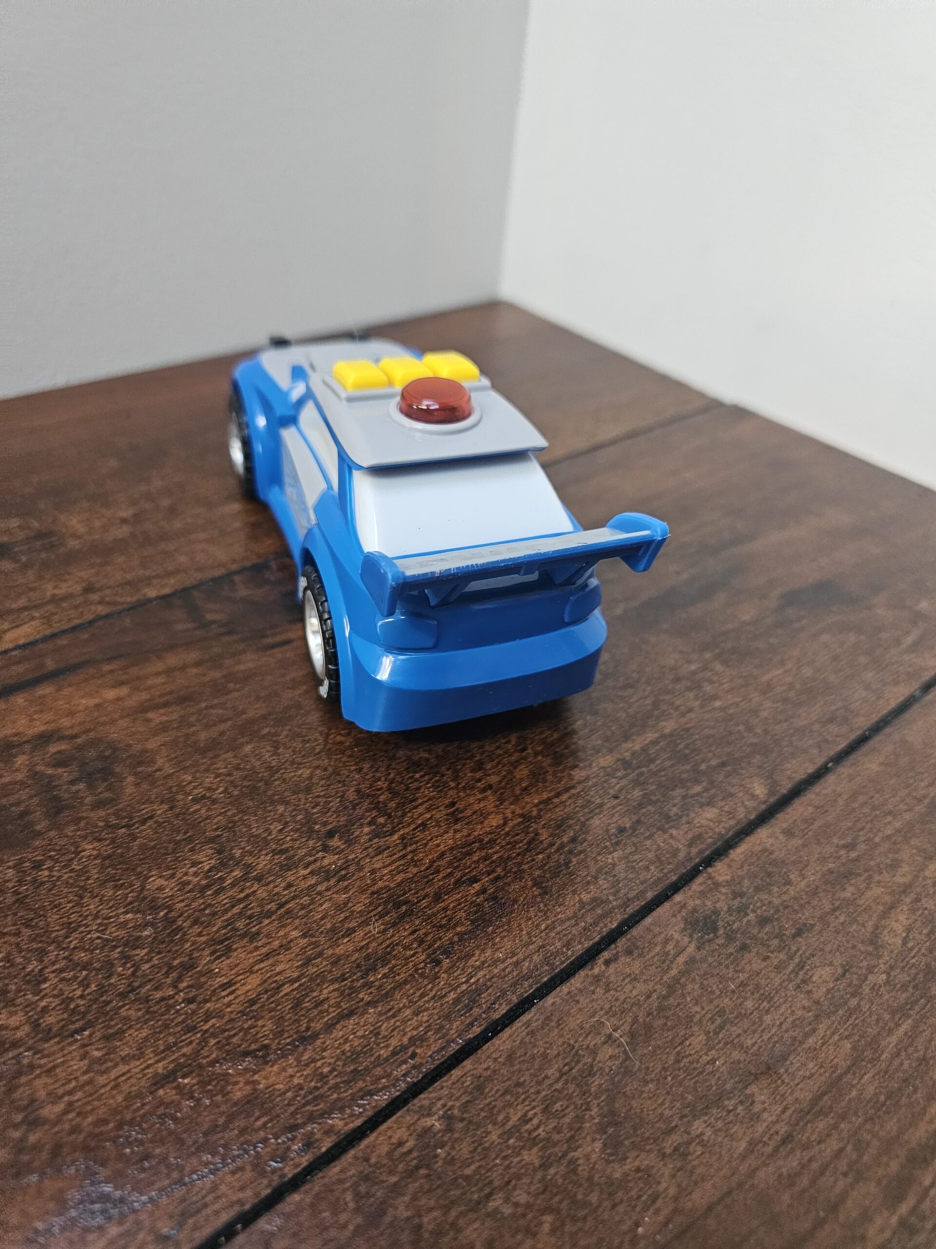 Tonka Police Toy Car Blue with Spoiler and Decals - product image 4