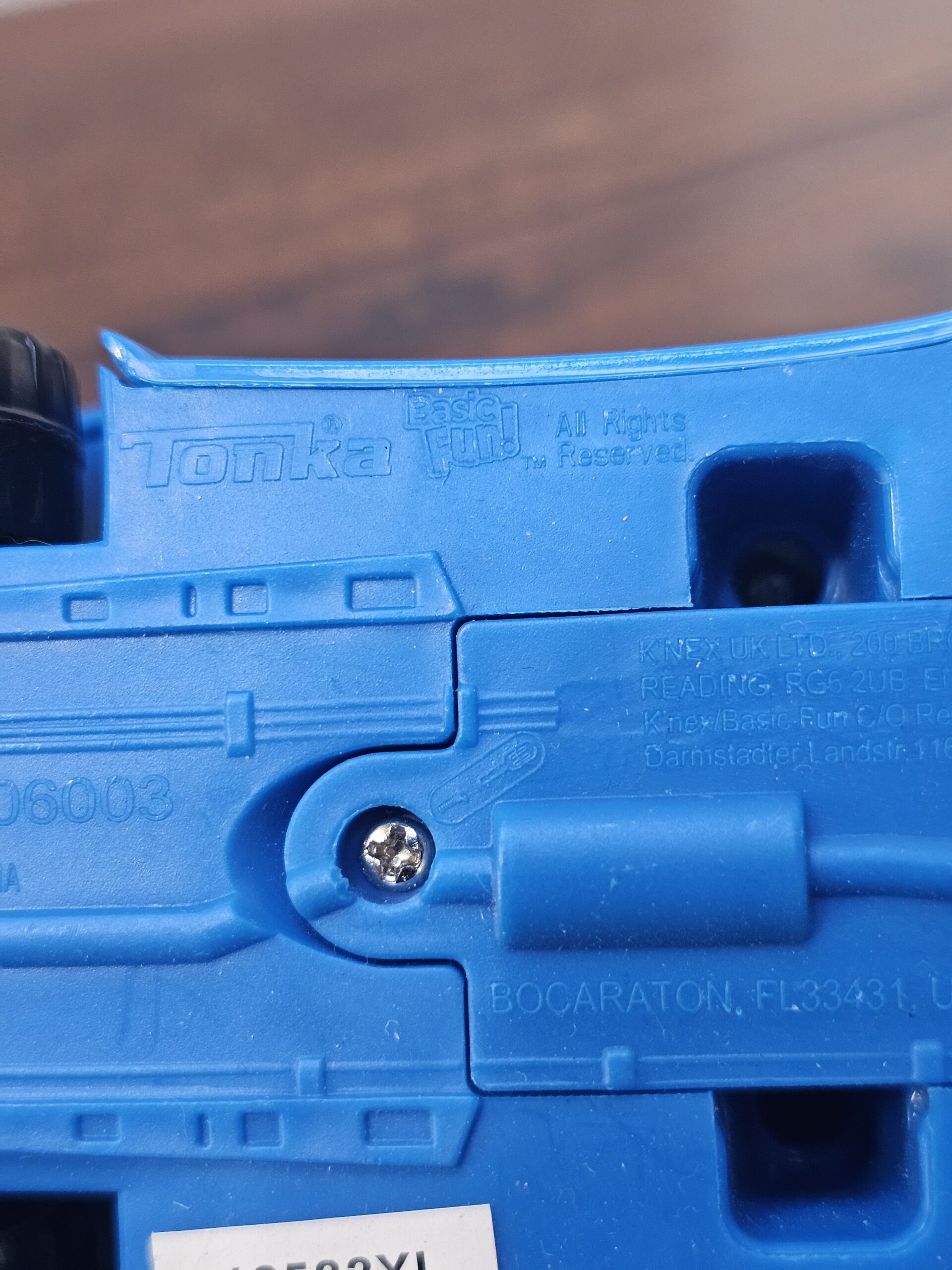 Tonka Police Toy Car Blue with Spoiler and Decals - product image 5