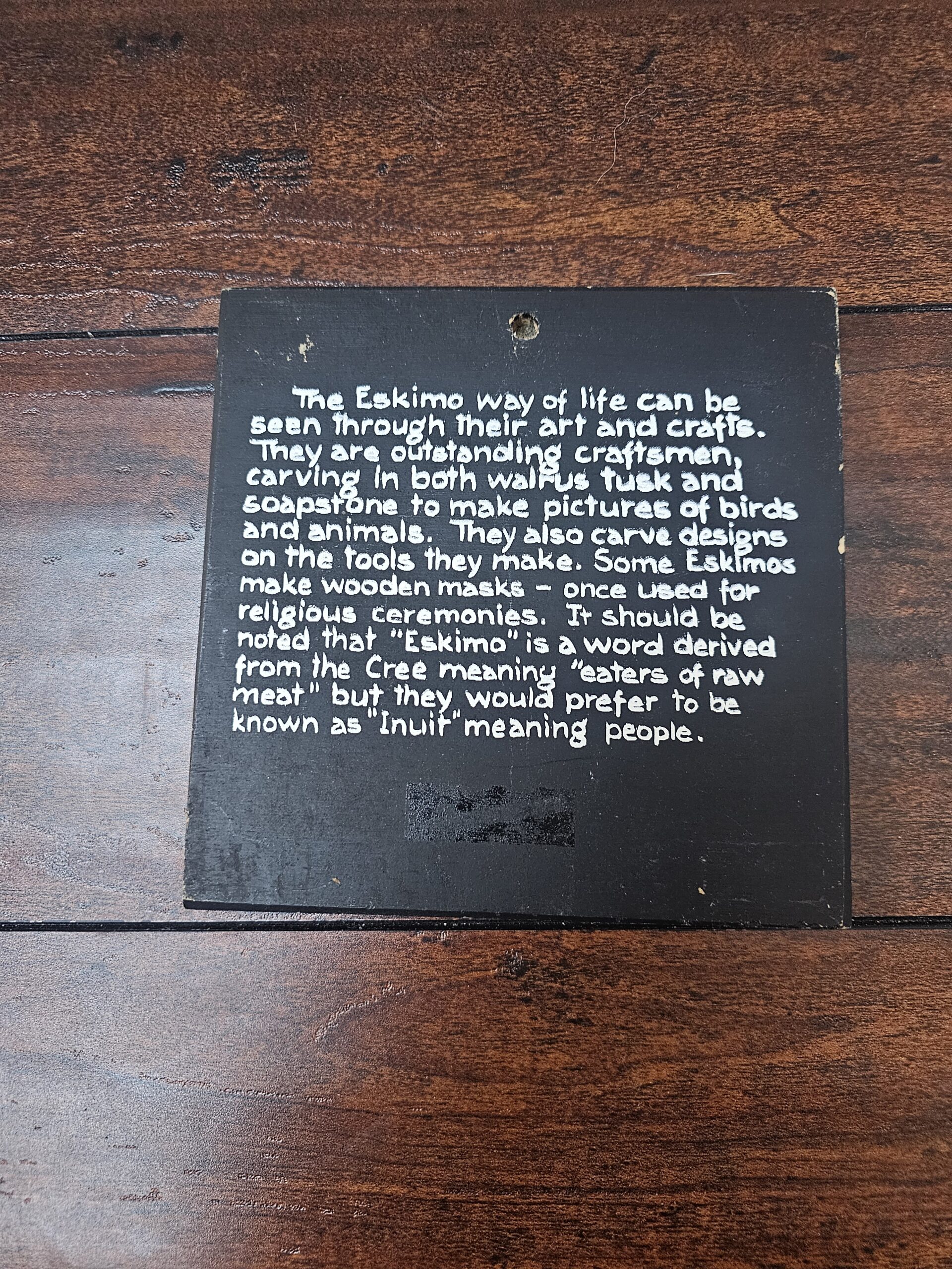 Inuit Art Aluminum Engravings Set of 2 - Hunting Scenes - product image 4