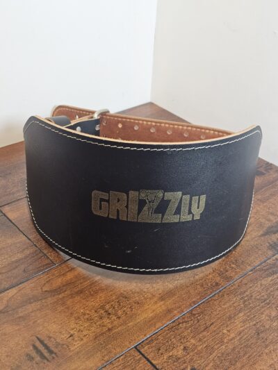Grizzly Leather Weightlifting Belt Medium Black - product image 1
