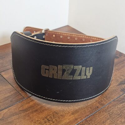 Grizzly Leather Weightlifting Belt Medium Black - product image 1