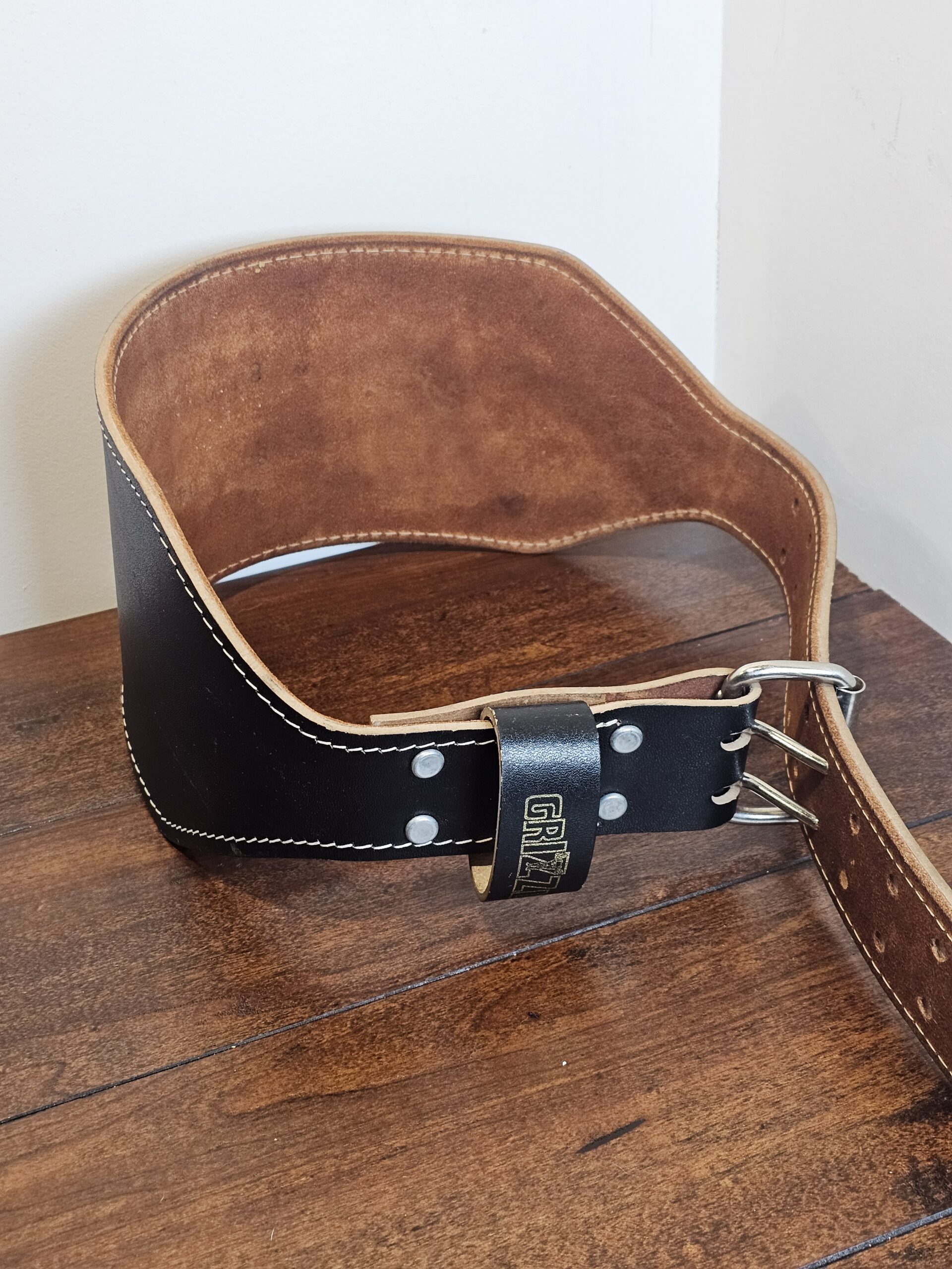 Grizzly Leather Weightlifting Belt Medium Black - product image 5