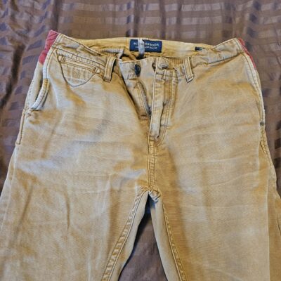 Scotch & Soda Men's Tan Chino Pants with Logo Embroidery - product image 1