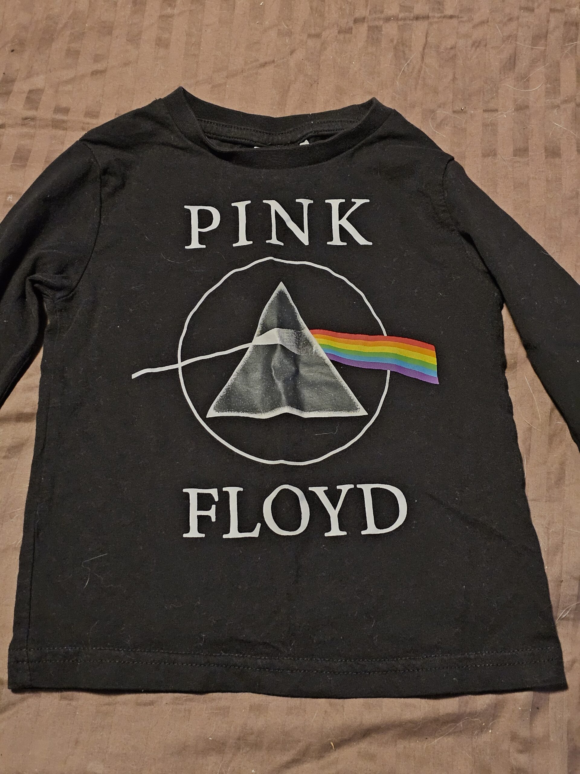 Pink Floyd Kids Long Sleeve T-Shirt 3T Dark Side of the Moon - product image 2