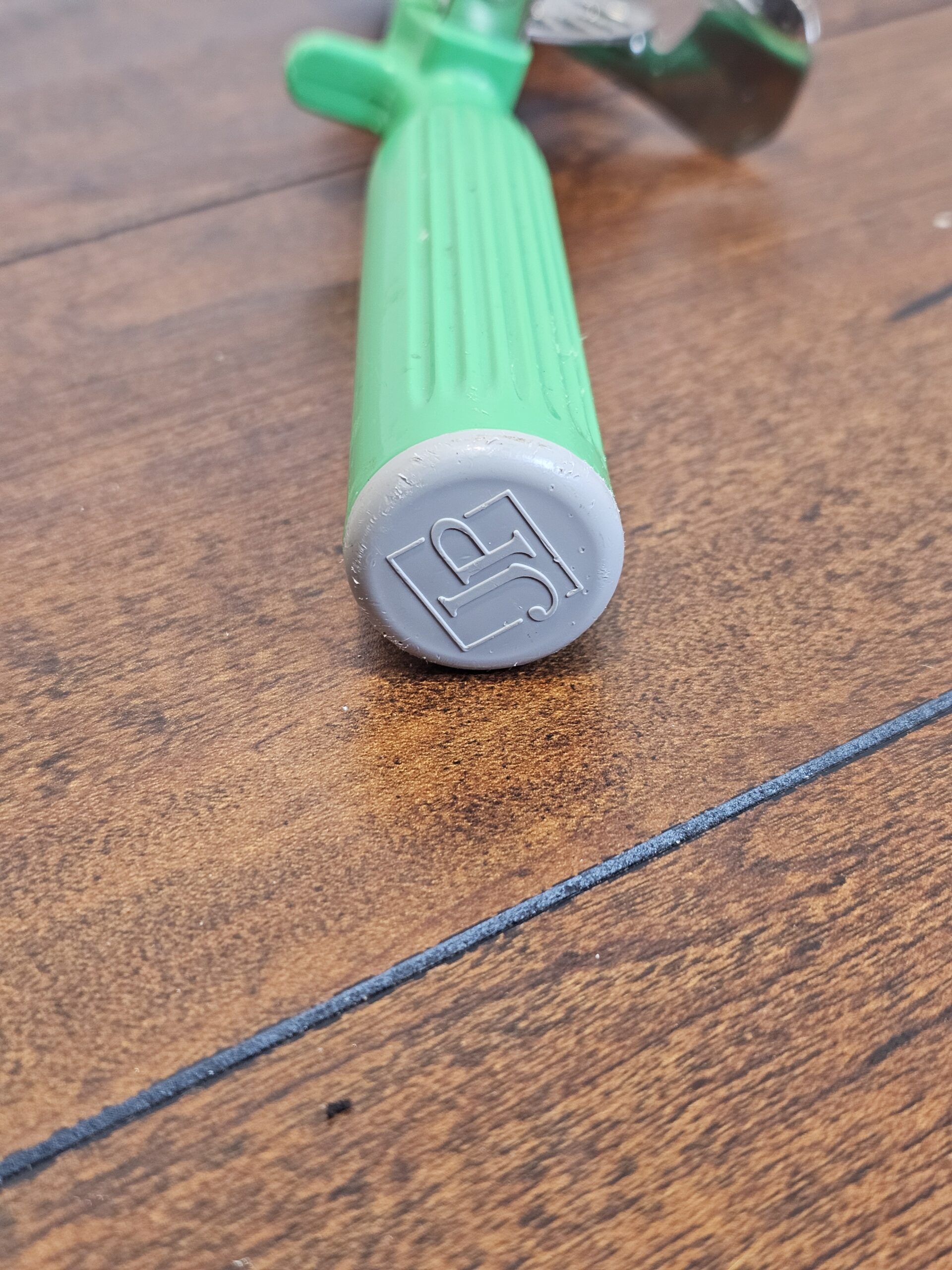 Vollrath Stainless Steel Ice Cream Scoop Green Handle - product image 2