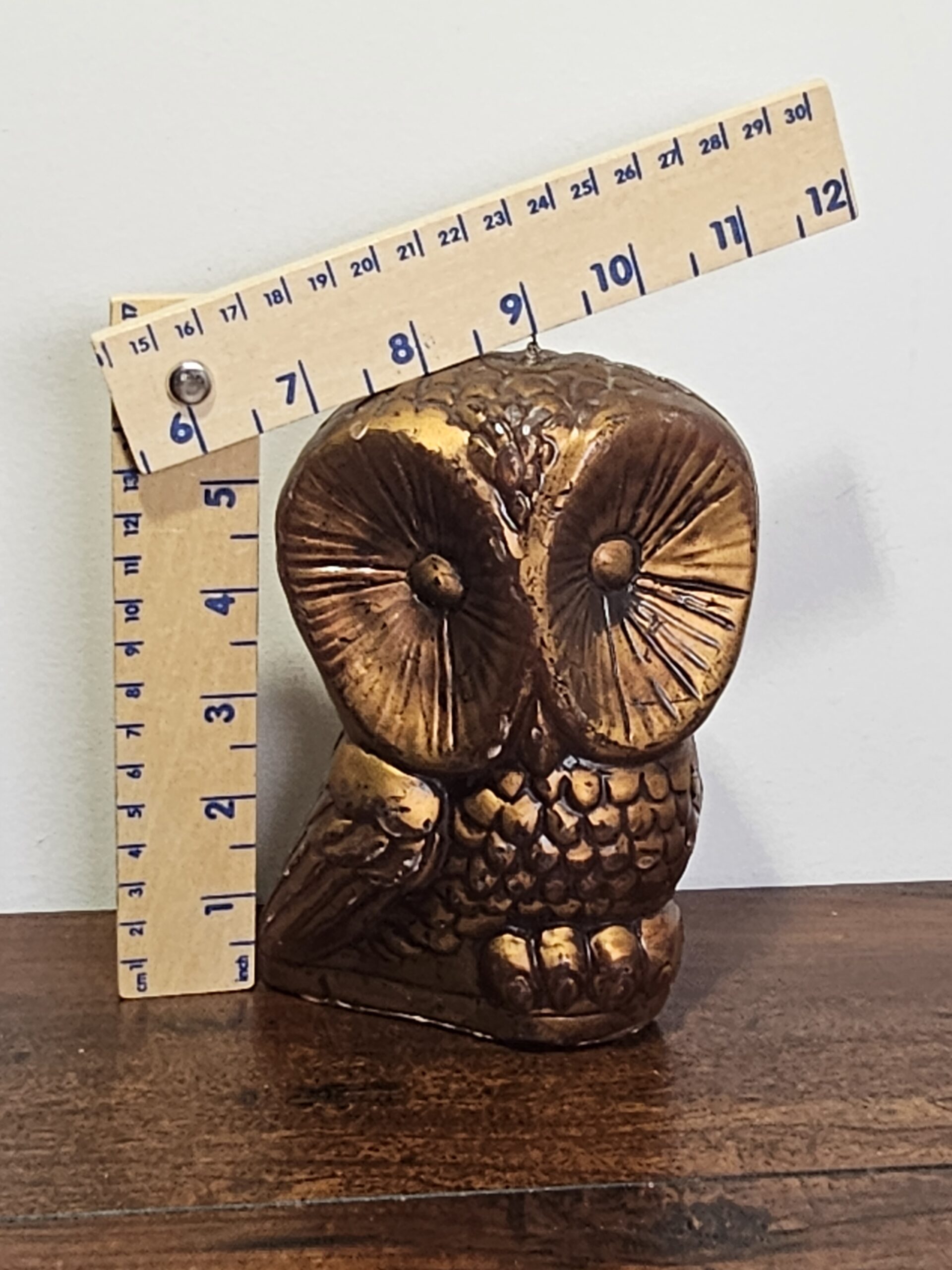 Bronze Owl Figurine Decorative Candle -Inch Tall - product image 5