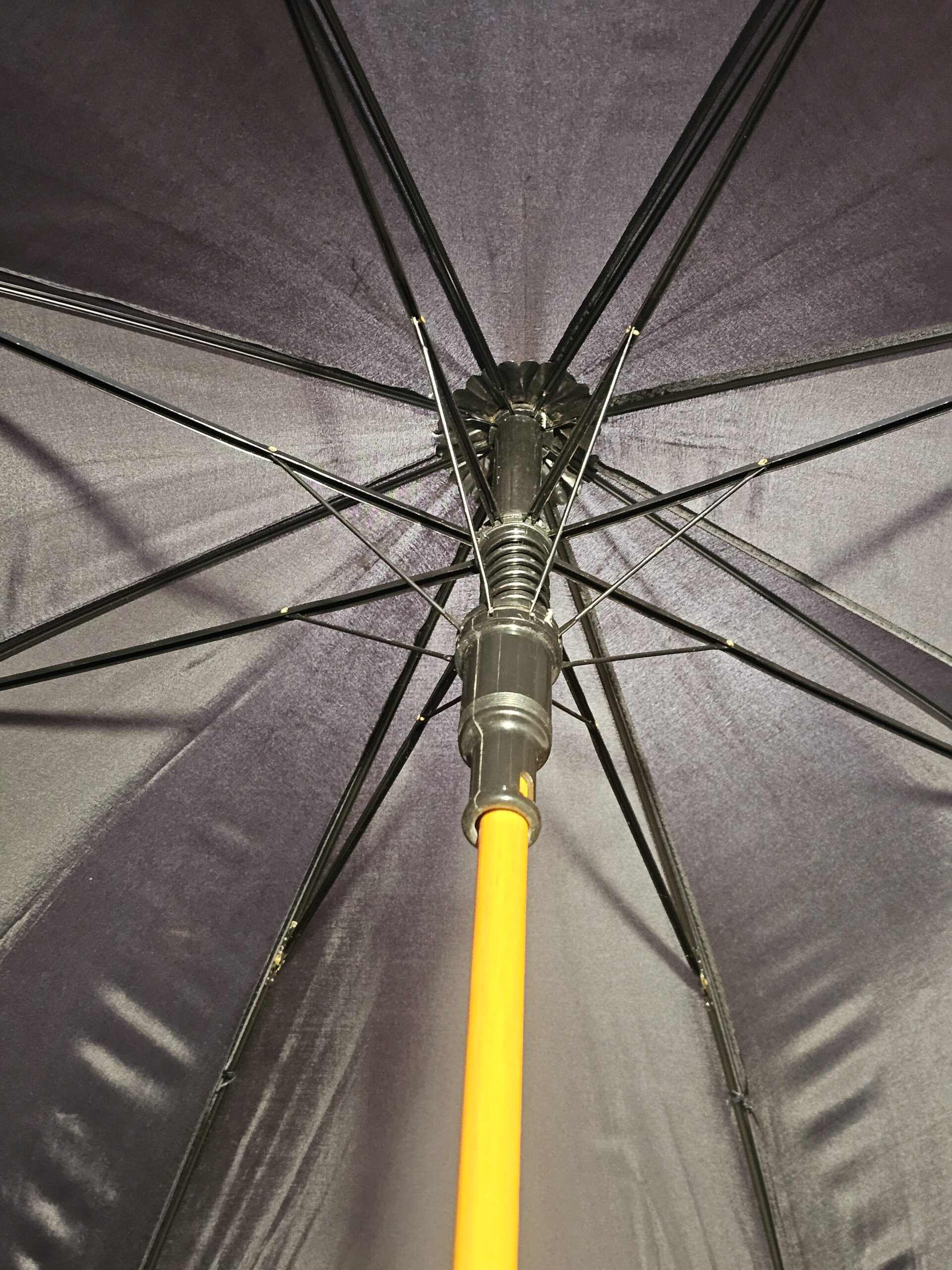 Kingsway Garden Mall Black Umbrella with Wooden Handle - product image 2