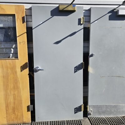 Commercial Metal Door with Handle and Closer - product image 1