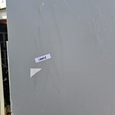 Barton Metal Door Frame with Hinges Gray - product image 1