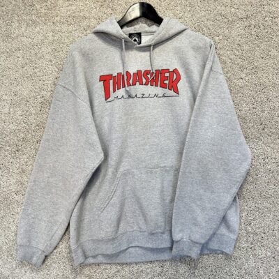 Thrasher Magazine Gray Hoodie XL Cotton Blend - product image 1