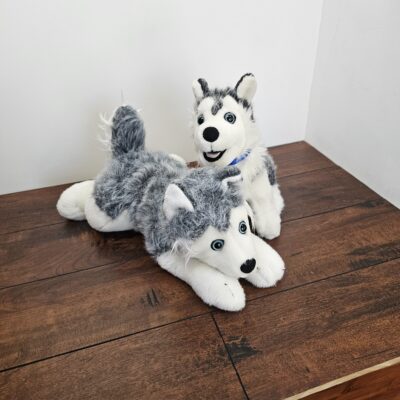Husky Plush Toy Set with Husky Rewards Collars - product image 1